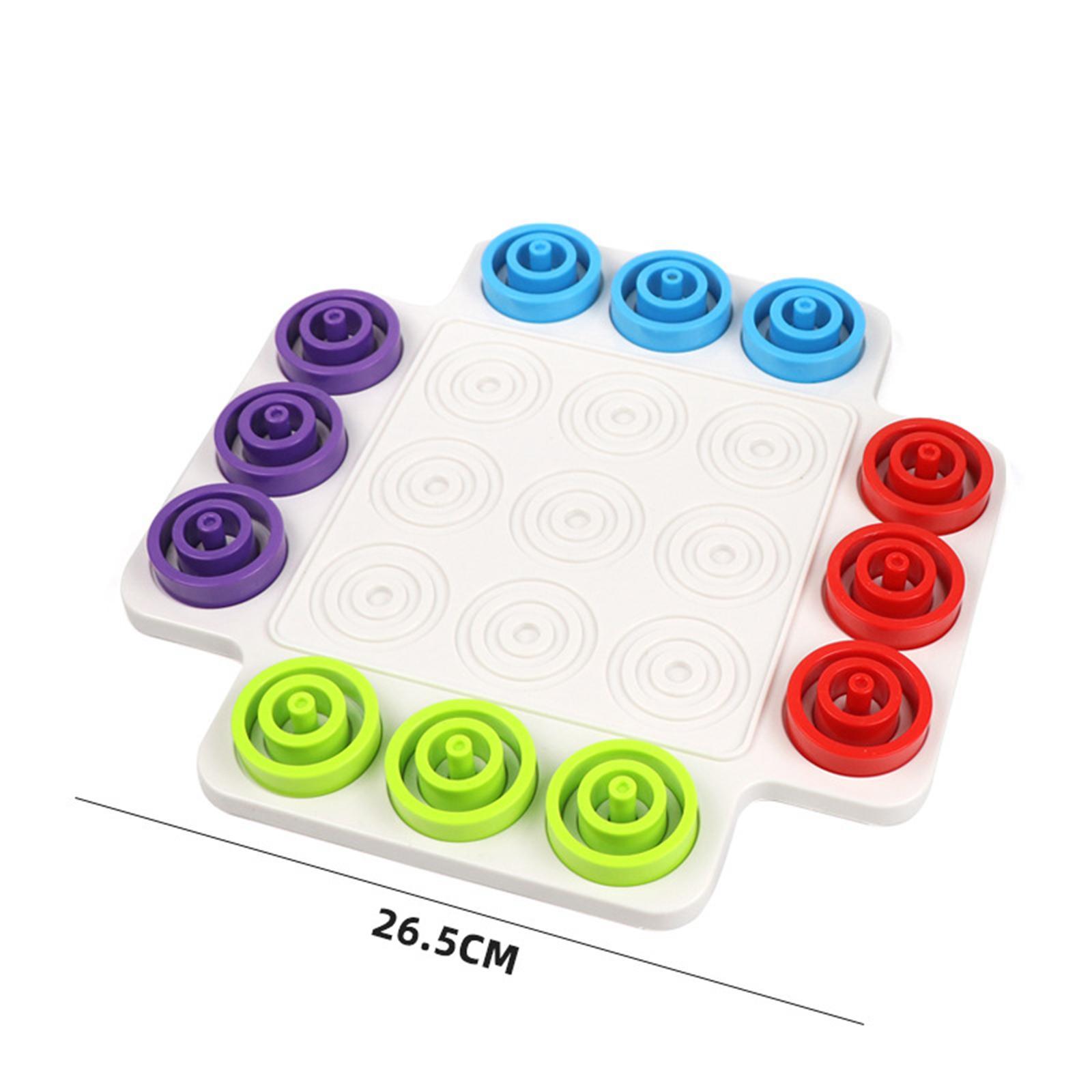 Multiplayer Rings Chess Puzzle Toys Hands Brain Training for Boys Girls