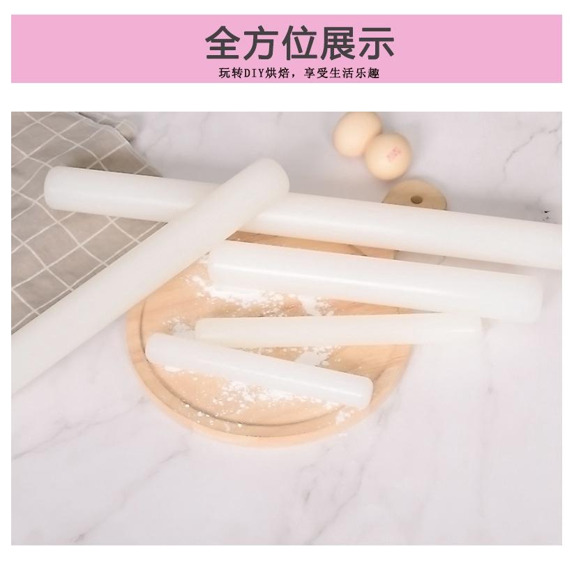 Cây Lăn Bột Làm Bánh Bằng Nhựa Pp Màu Trắng