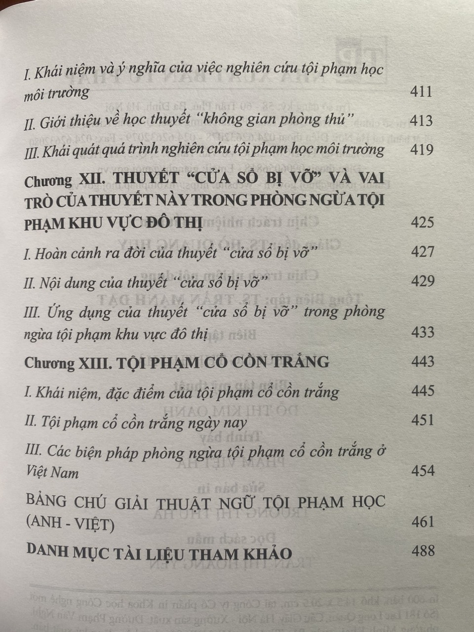 Tội Phạm Học Đương Đại