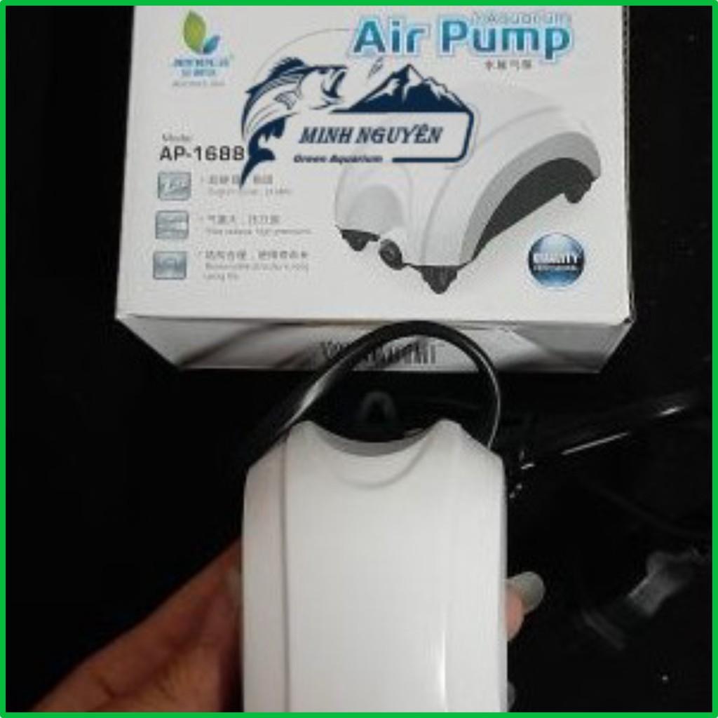 Máy sủi oxy mini Jeneca AP 1688 Bơm oxy hô cá Thái Lan giá rẻ chạy êm