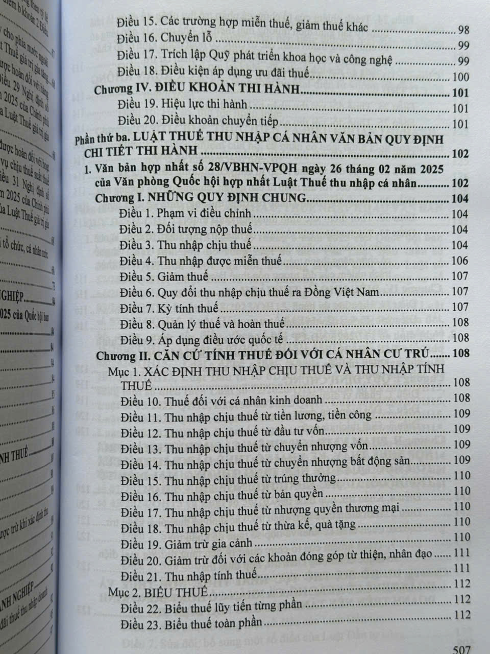 Sách Luật Thuế - Thuế Giá Trị Gia Tăng, Thu Nhập Doanh Nghiệp, Thuế Thu Nhập Cá Nhân (V2619T)