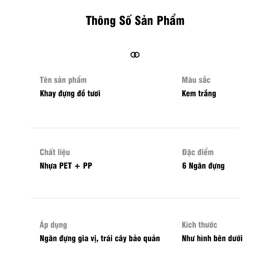 Hộp Đựng Đồ Khô Xoay Có Tay Cầm Bảo Quản Đồ Khay Đựng Mứt Trái Cây Sấy Khô Trang Trí Tết