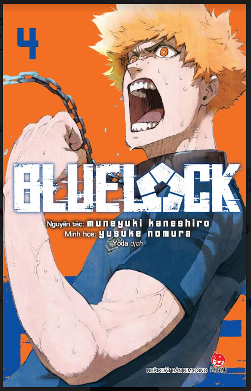(Tặng kèm Card PVC) BLUE LOCK Tập 4 - Muneyuki Kaneshiro, Yusuke Nomura - Yoda dịch – Nxb Kim Đồng – bìa mềm