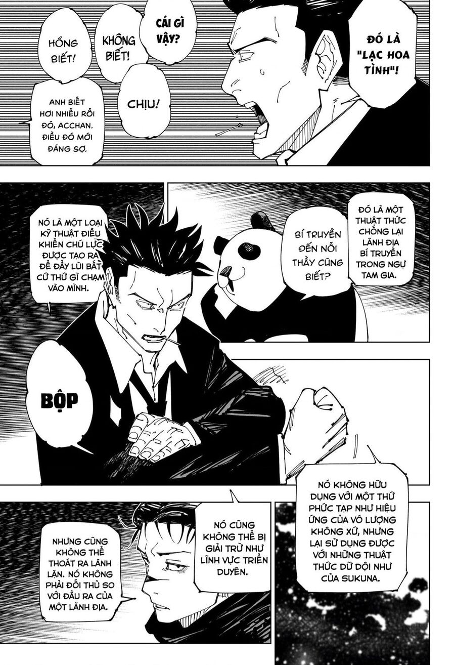 jujutsu kaisen - chú thuật hồi chiến chapter 227 19