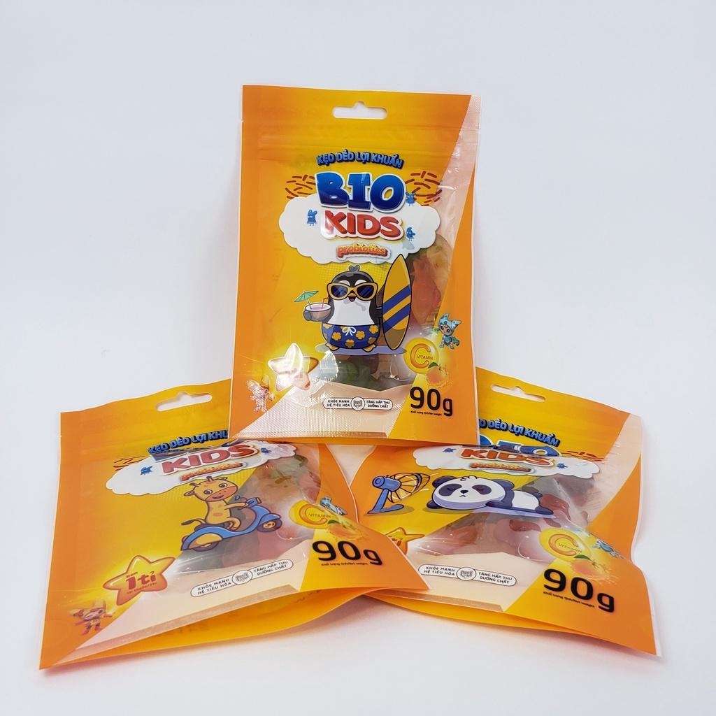 Kẹo Dẻo Lợi Khuẩn BIO KIDS Giúp Trẻ Ăn Ngon, Tiêu Hóa Tốt, Tăng Khả Năng Hấp Thụ Dưỡng Chất - Túi 90g