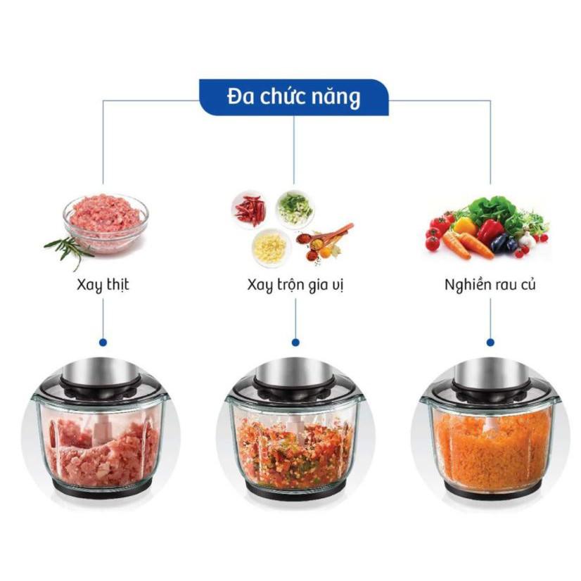 Máy xay thịt đa năng dung tích 2L 