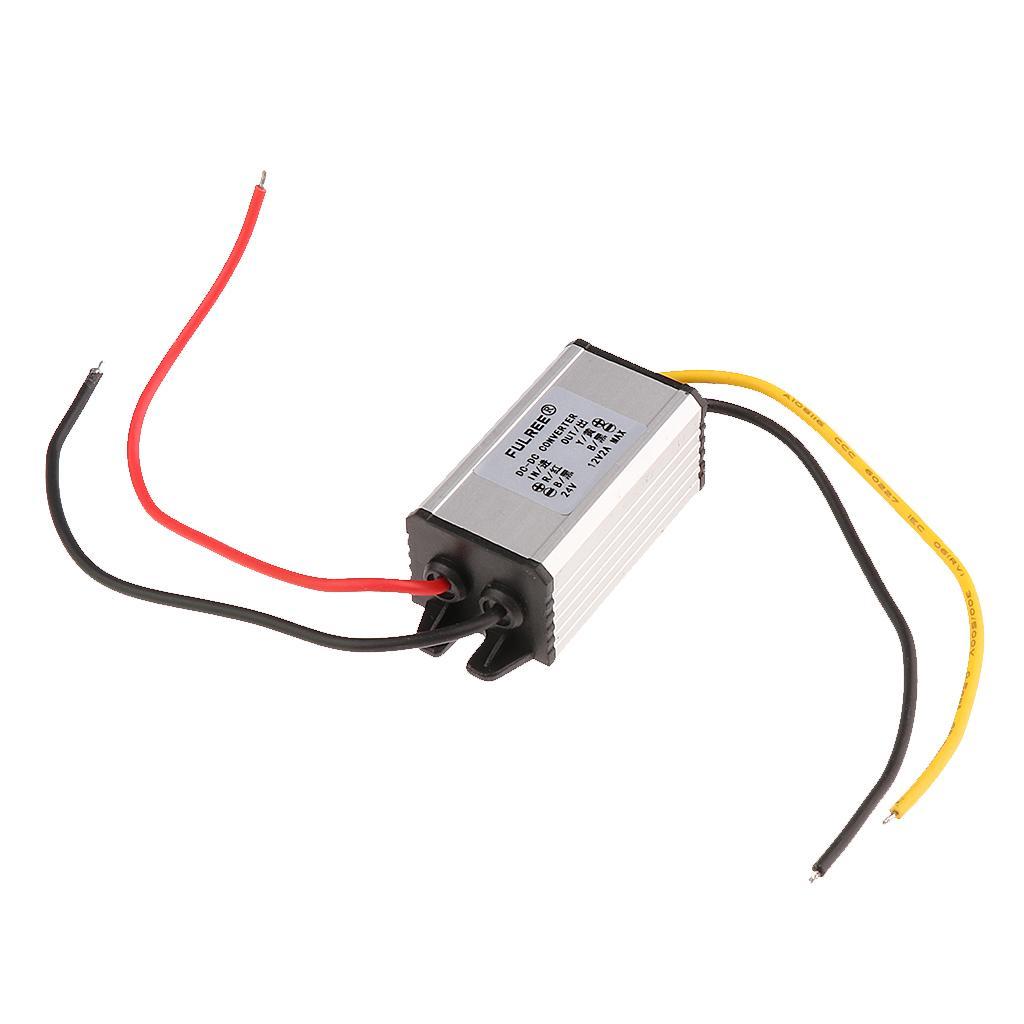 4-10pack DC to DC Converter Buck Module 12V 2A Output Voltage Regulator Power