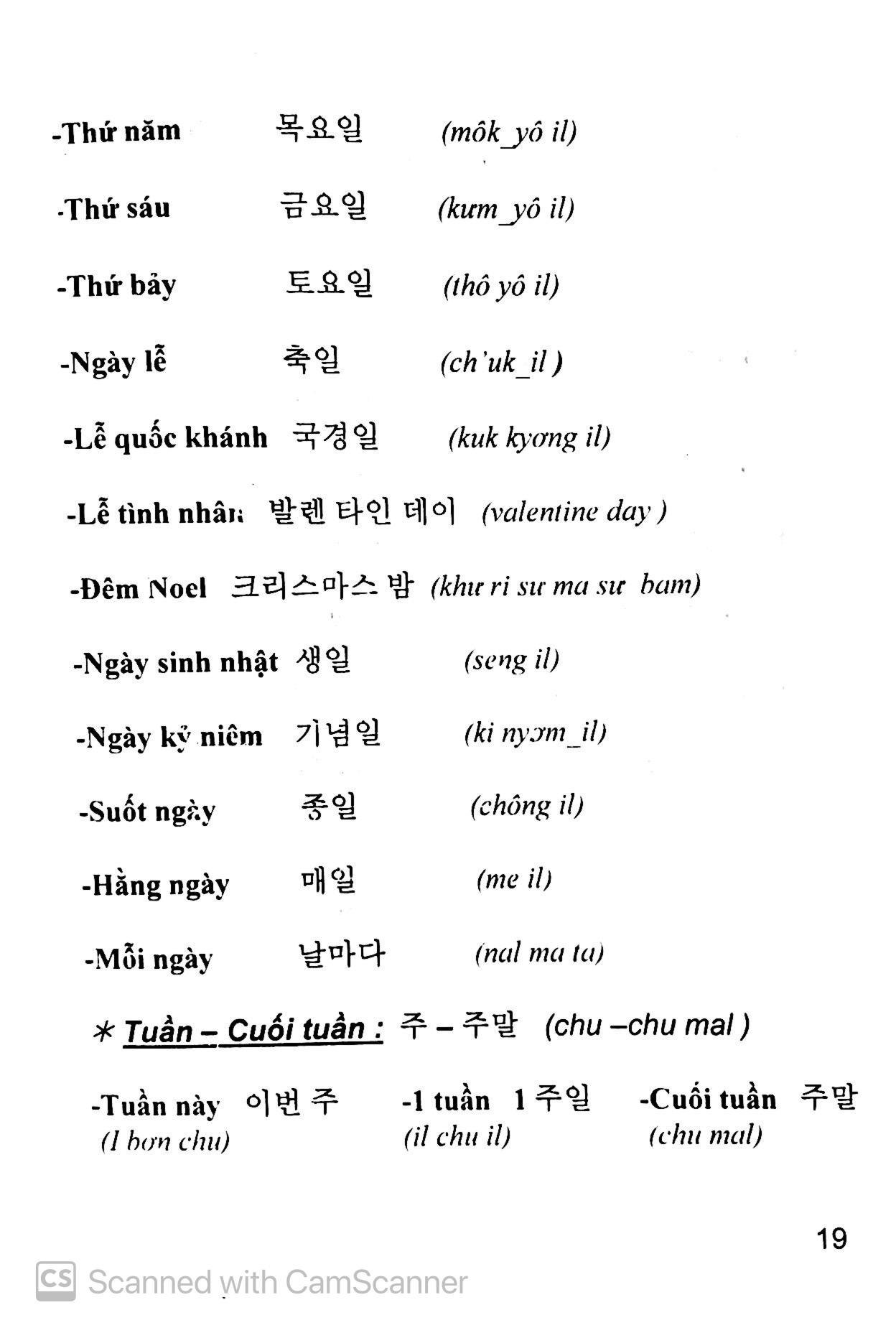 Tiếng Hàn Cho Người Việt (Kèm CD)