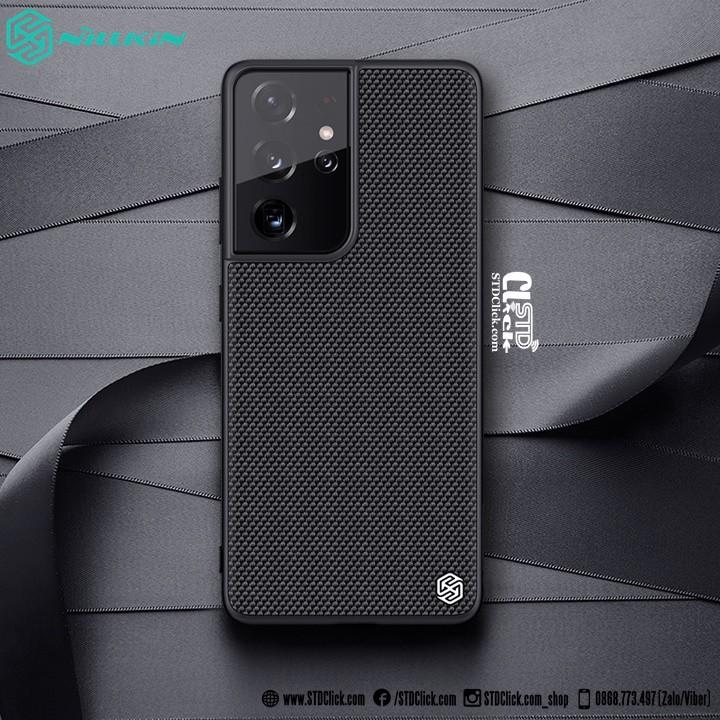 ỐP LƯNG DÀNH CHO ĐIỆN THOẠI SAMSUNG GALAXY S21 ULTRA 5G NILLKIN TEXTURED NYLON FIBER