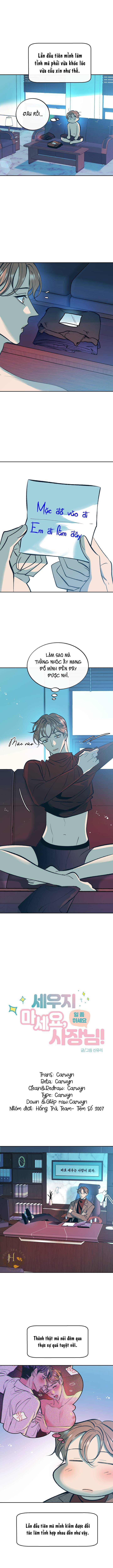 giám đốc à, đừng khiến em cứng lên nữa! chapter 3 3