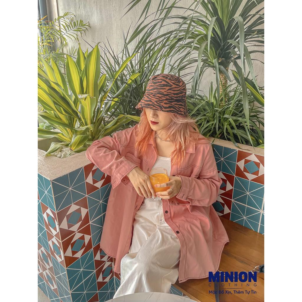 Nón bucket vành cụp MINION CLOTHING Unisex nam nữ Ulzzang Streetwear Hàn Quốc form đẹp xịn M3002