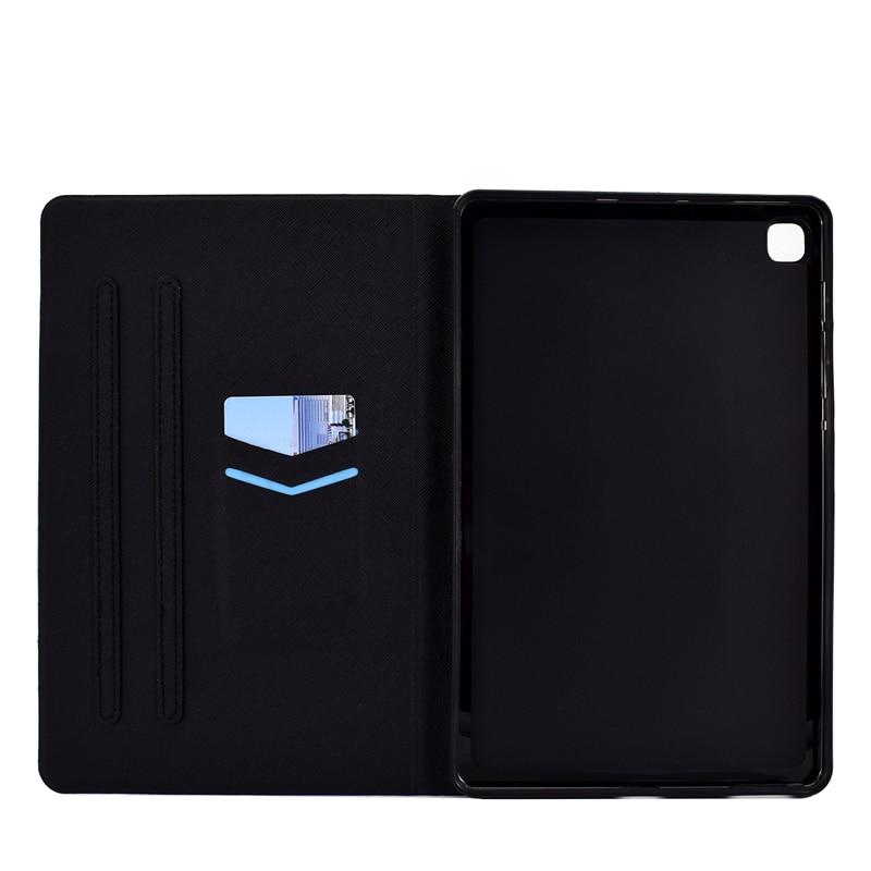 Bao Da In Hình Sư Tử Cá Tính Cho Samsung Galaxy Tab S6 Lite 10.4 Inch Sm-P610 P615