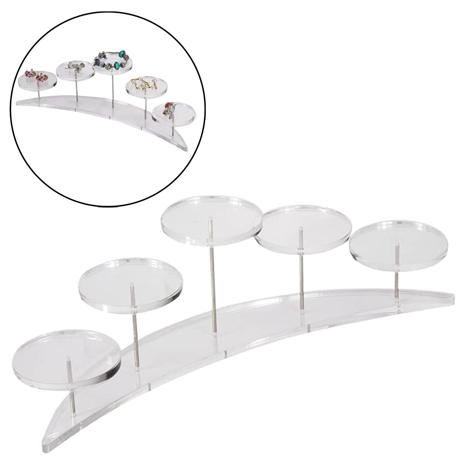 5 Tier Acrylic Cupcake Stand Display Stand Rack Party Holder