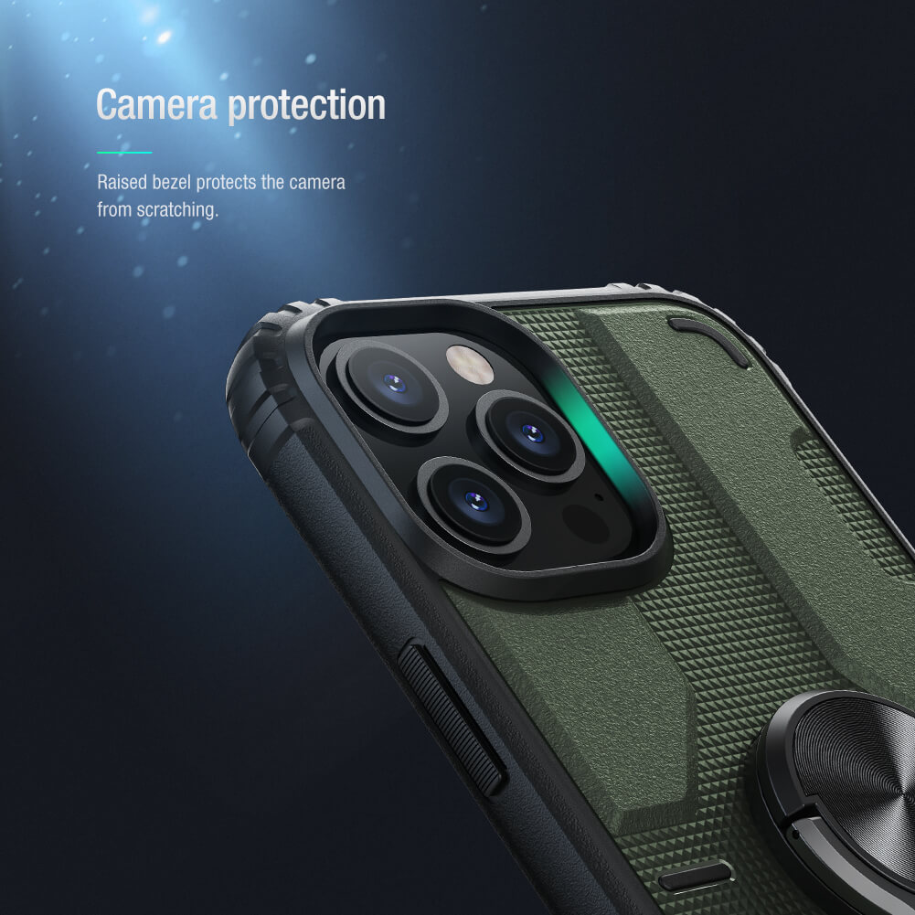 Ốp lưng chống sốc cho iPhone 12 Pro Max 6.7 inch chống sốc kiêm giá đỡ hiệu Nillkin Medley chống sốc cực tốt, chất liệu cao cấp, kiêm giá đỡ cho điện thoại - hàng chính hãng