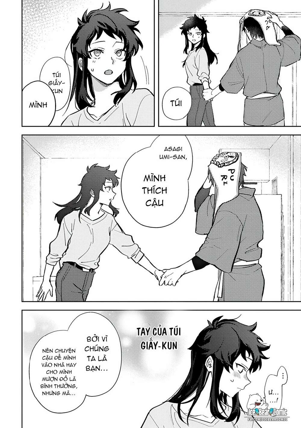 chàng túi giấy đang yêu chapter 7 14