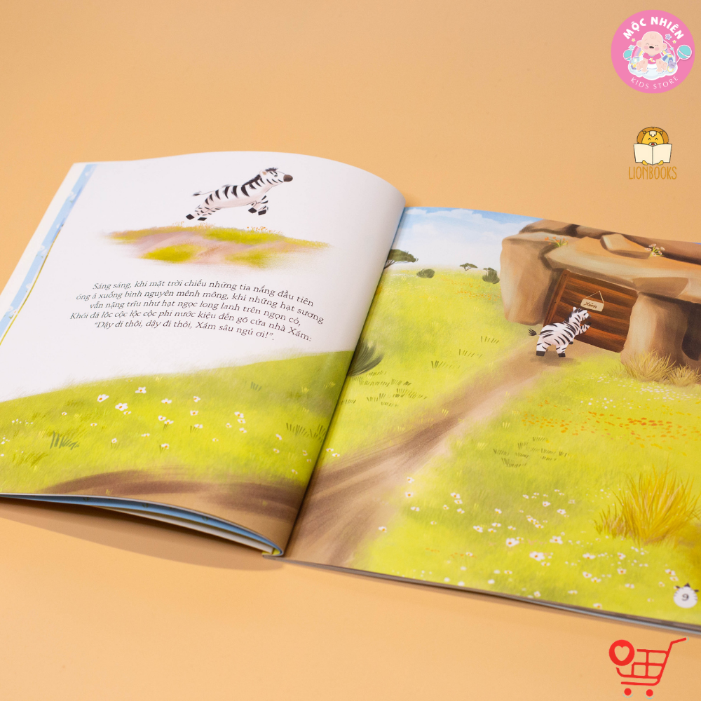 Truyện Kể Cho Bé Trước Giờ Đi Ngủ - Khói Và Xám - LionBooks