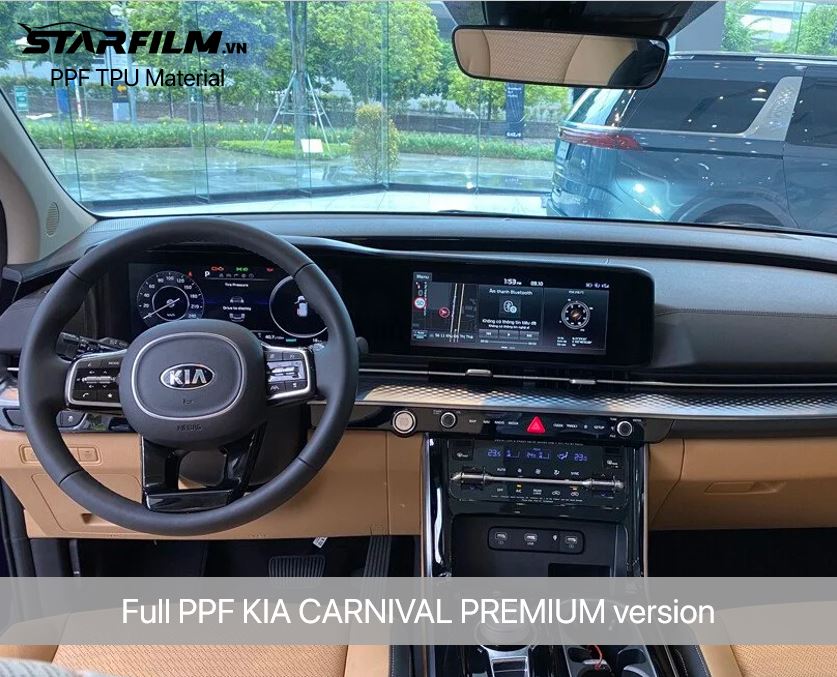 KIA CARNIVAL 2022 PPF TPU Nội thất chống xước tự hồi phục STARFILM