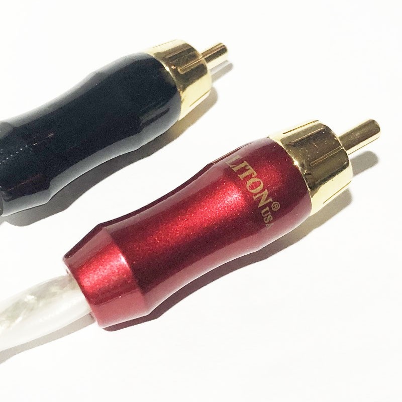 SOAIY Dây Âm Thanh AV 2 Ra 2 Liton USA Chuẩn Chất Âm Lõi Đồng Pha Mạ Bạc Chống Nhiễu Cao Cấp - Hàng Nhập Khẩu