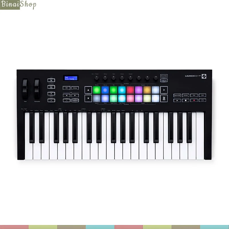 Novation Launchkey 37 MK3 - Midi Controller Chơi Nhạc Điện Tử 37 Phím - Hàng chính hãng