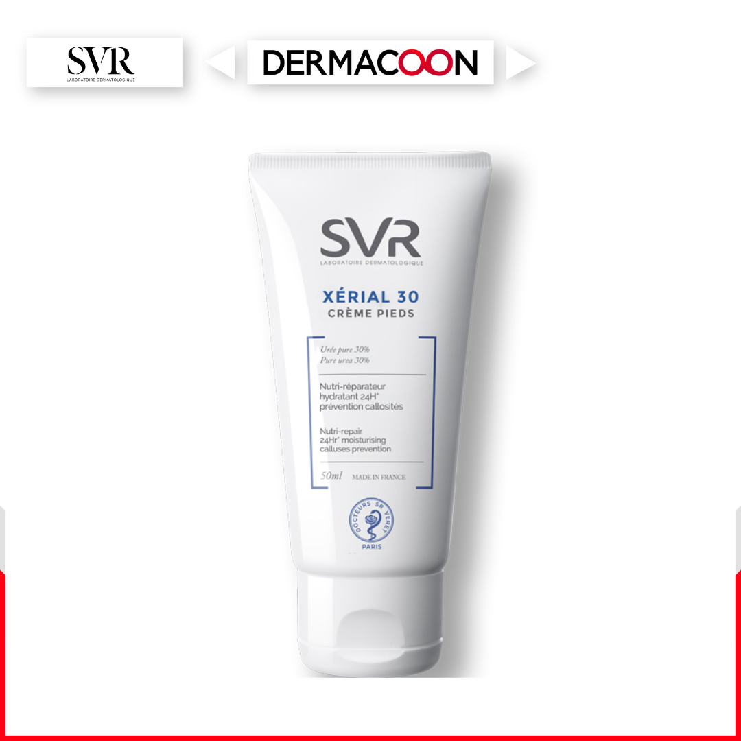 Kem Dưỡng Dành Cho Da Rất Khô Và Nứt Nẻ Ở Bàn Chân SVR XERIAL 30 Creme Pieds 50ml