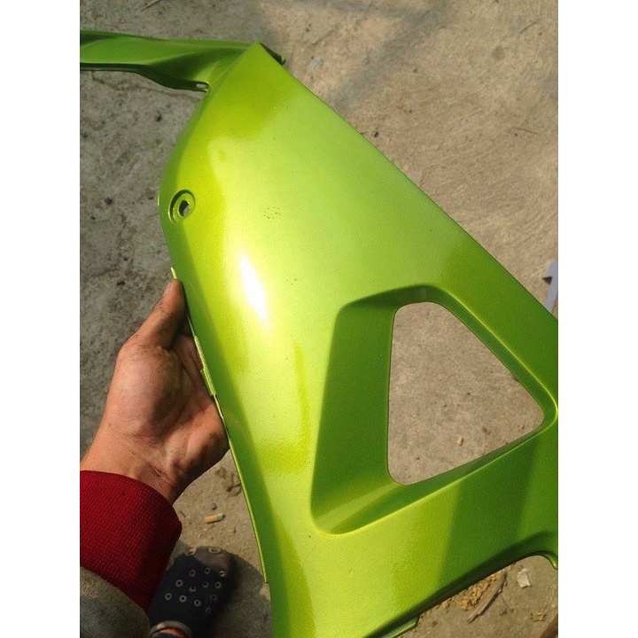 COMBO Sơn xịt Samurai Kurobushi - MÀU XANH LÁ TƯƠI Kawasaki UC+ TC K8002