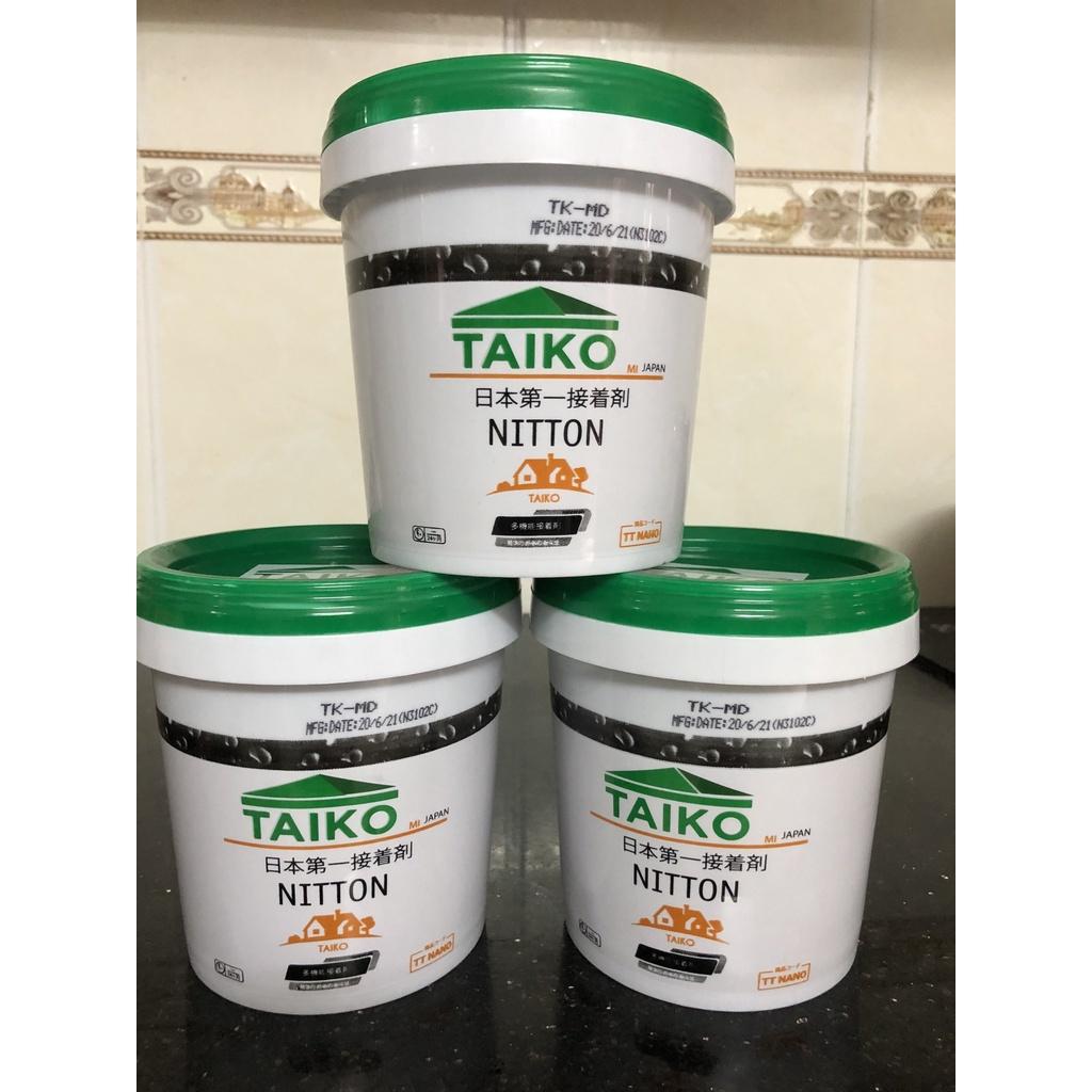 Sơn Chống Thấm TAIKO NITTON - Chống thấm vết nứt mái nhà, sàn nhà vệ sinh, máng xối, tôn, triệt để (Hiệu quả hơn khi pha với xi măng)