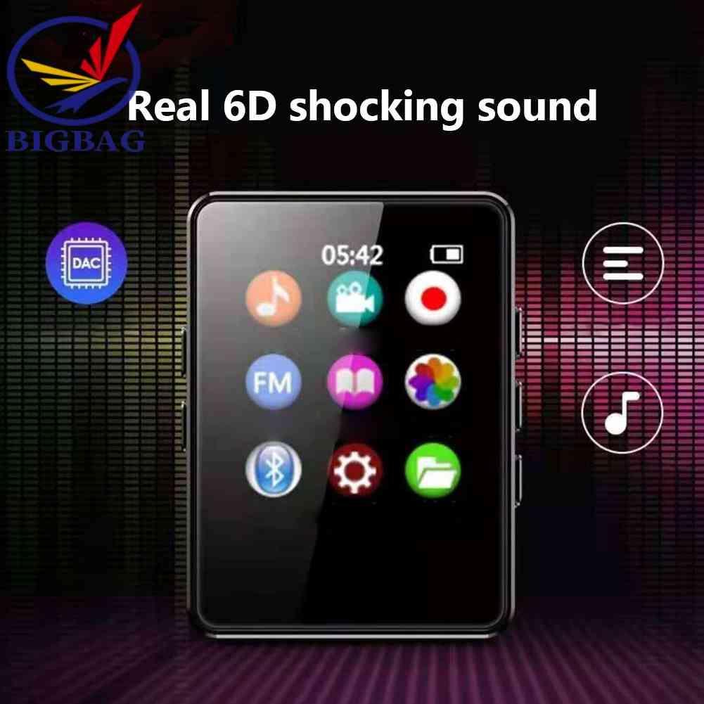 Máy Nghe Nhạc MP3 MP4 HiFi Bluetooth 4.0 1.8 inch E-Book Ghi Âm Và Phụ Kiện