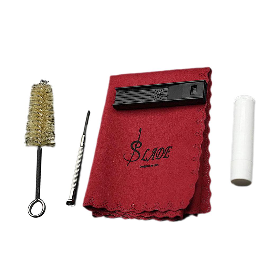 5-in-1 Cleaning Kit for Flute Clarinet Saxophone Woodwind Instruments