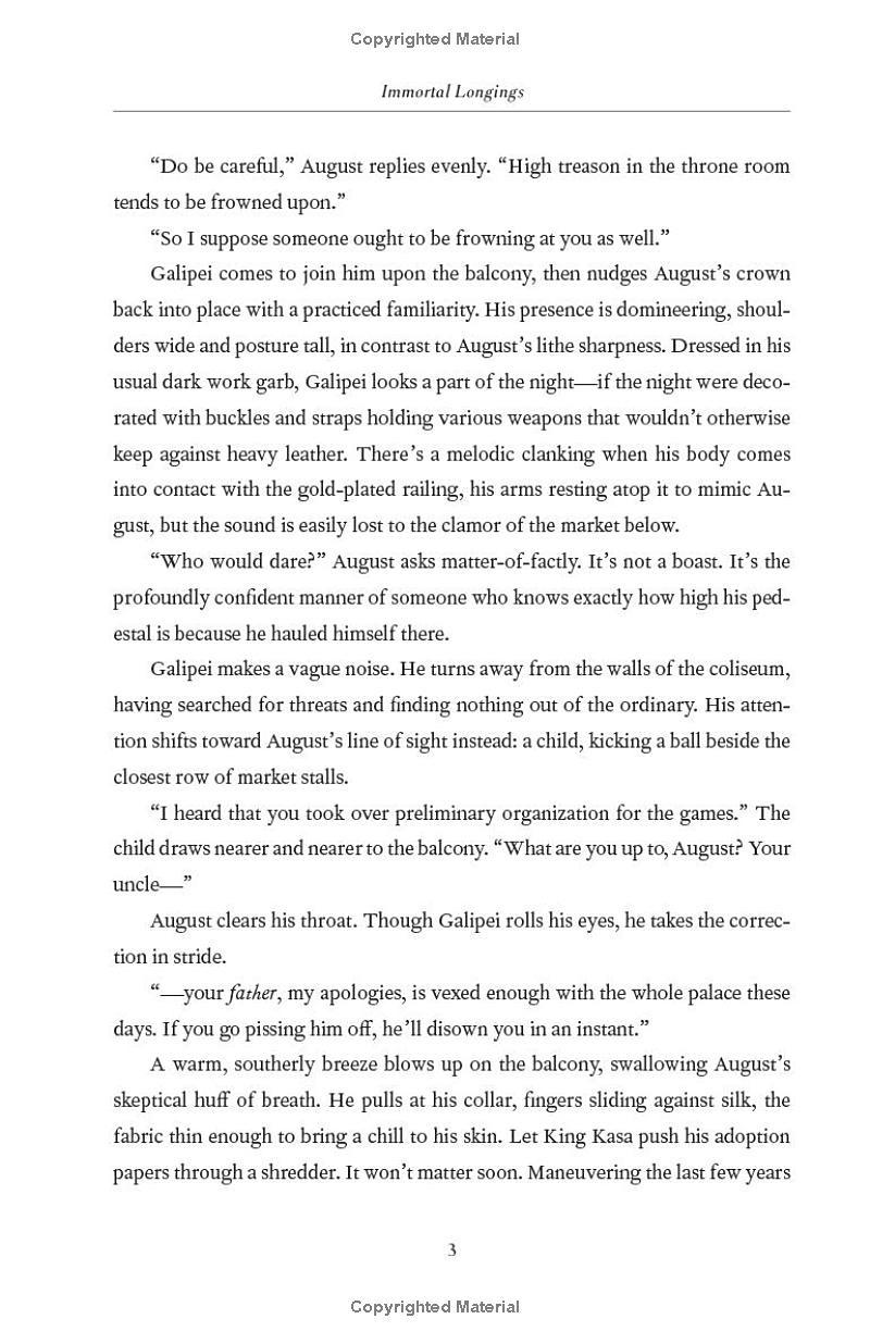 Sách ngoại văn: Immortal Longings