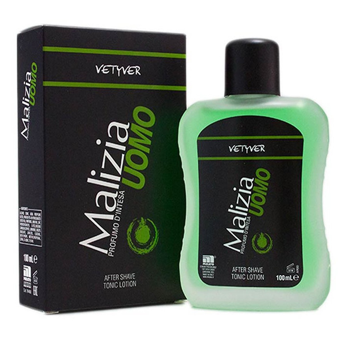 Combo 1 dung dịch vệ sinh nam Malizia Ý + 1 Nước dưỡng sau cạo râu Malizia Ý