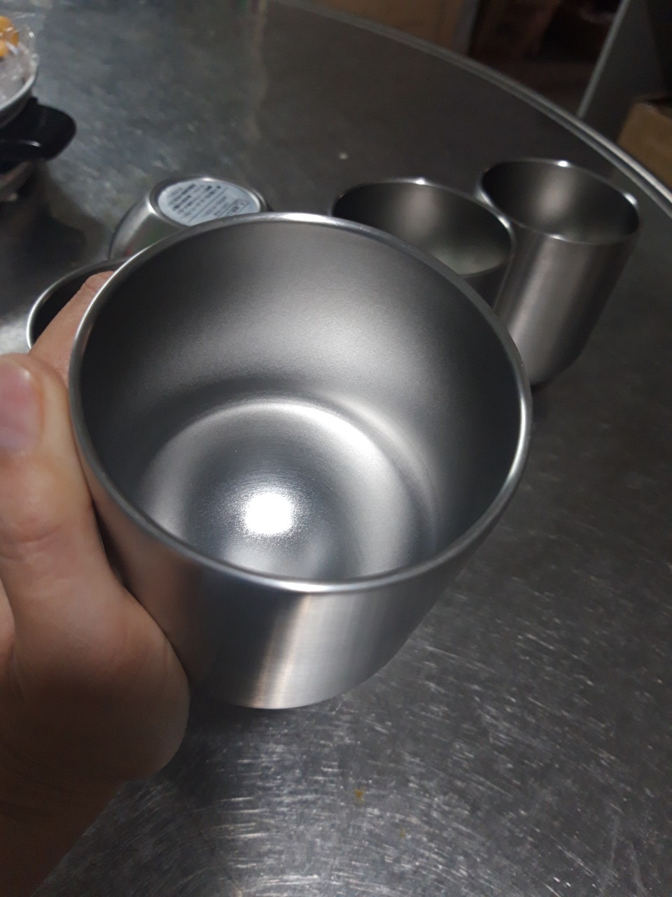 Cốc inox giữ nhiệt - ly nội địa nhật bản - hàng tồn kho siêu thị nhật thanh lý Ly inox giữ nhiệt