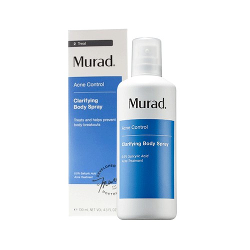 Chai xịt Murad Clarifying Body Spray 125ml Tặng 2 Sữa rửa mặt Clarifying Cleanser 15 ml