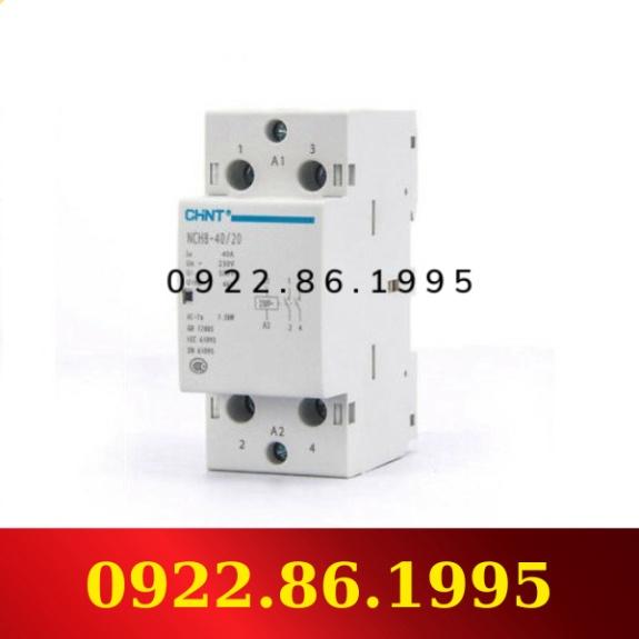 HàngNeW Contactor CHINT 2P 40A NCH8-40 mới