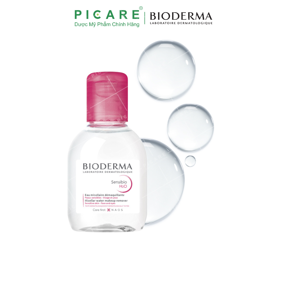 Bộ Sản Phẩm Làm Sạch Và Phục Hồi Da Tổn Thương Bioderma Cicabio 40ml và Nước Tẩy Trang Bioderma Sensibio H20 100ml