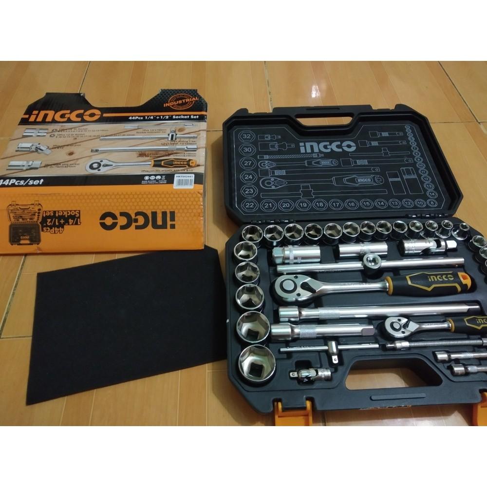 BỘ 44 ĐẦU TUÝP INGCO HKTS42441 - HÀNG CHÍNH HÃNG