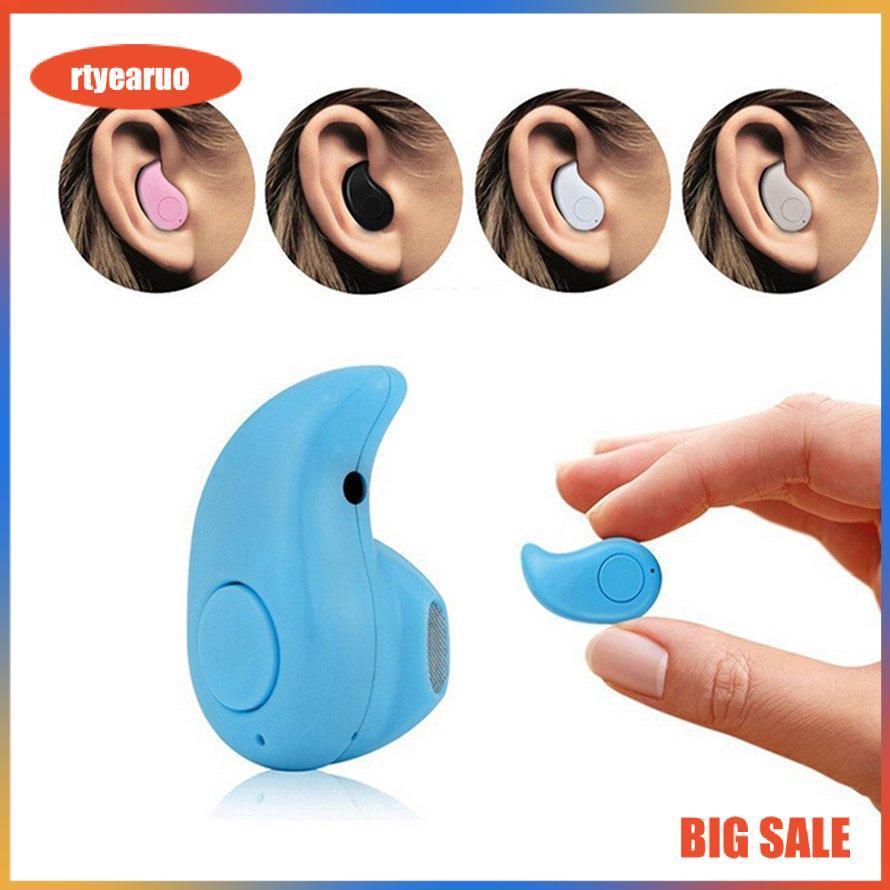 Tai nghe nhét tai mini thể thao không dây bluetooth 4.1 S650 50mAh tiện lợi