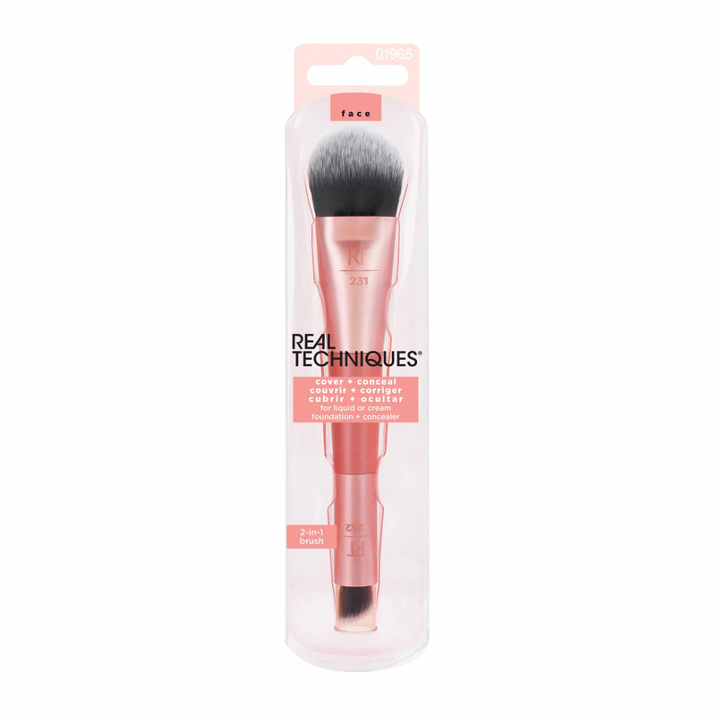 Cọ Đánh Nền Và Che Khuyết Điểm Real Techniques Cover &amp; Conceal Dual Ended Brush