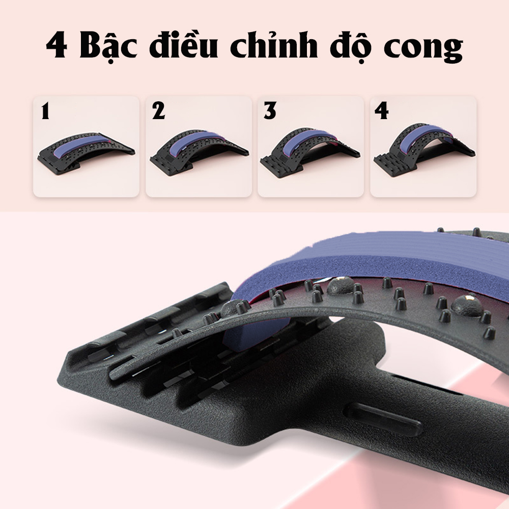 Khung nắn chỉnh cột sống lưng chống thoát vị đĩa đệm, đau mỏi thắt lưng EMA