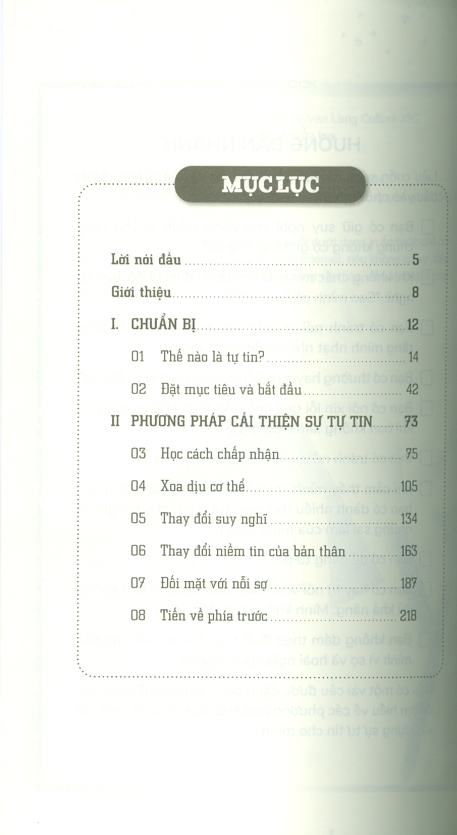 Sống Tự Tin - Bí quyết vượt qua sự ngờ vực bản thân và hoài nghi cuộc đời - Tiến sĩ Barbara Markway, Celia Ampel