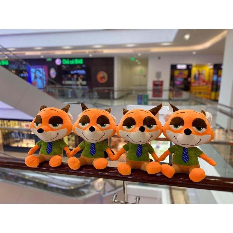 Gấu bông hoạt hình chú Cáo Nick size 25cm