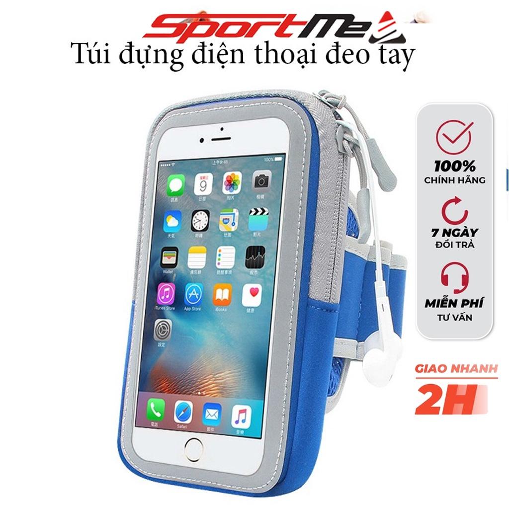 Túi Đeo Tay Chạy Bộ Đựng Điện Thoại 6.5 inch Sportme Màn Hình Cảm Ứng Cao Cấp Chống Thấm Nước