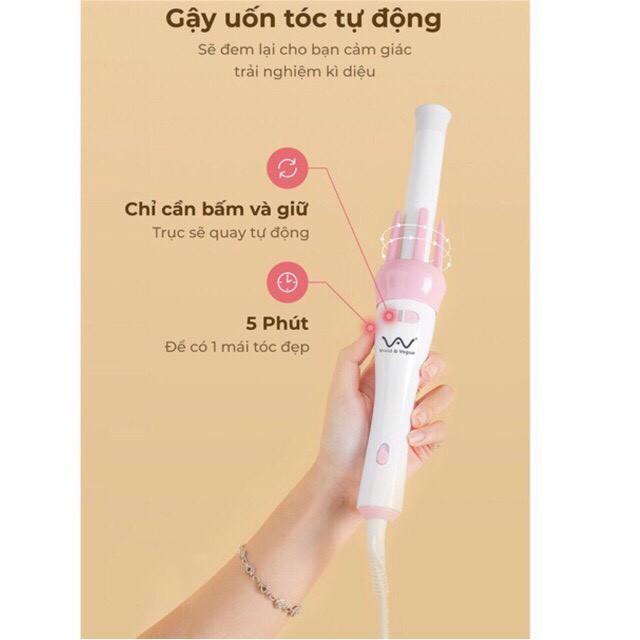 Máy uốn tóc xoay tự động 360 Vivid&Vogue
