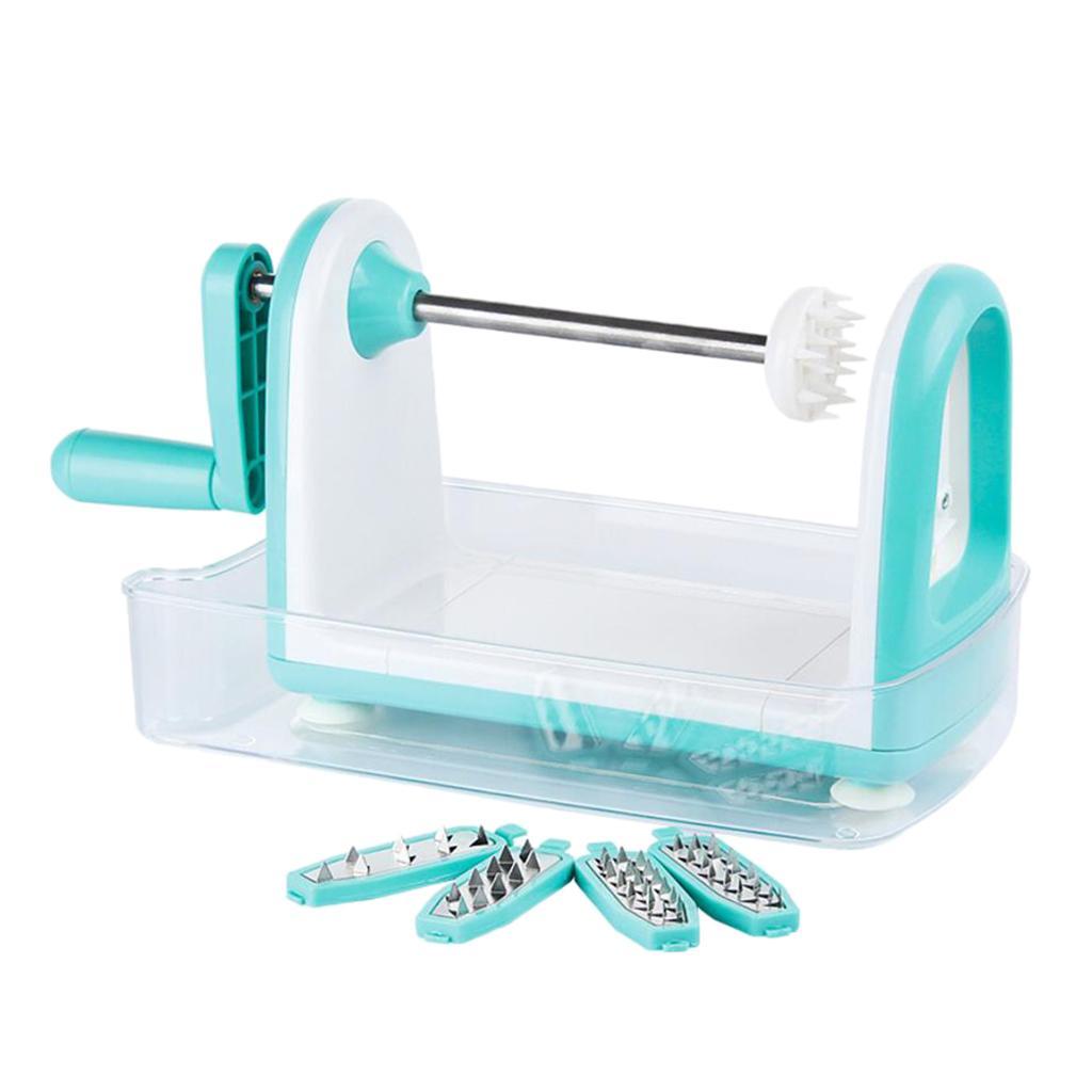 Manual Spiral Slicer Cutter Kitchen Vegetable Cutting Tools Gifts For Christmas