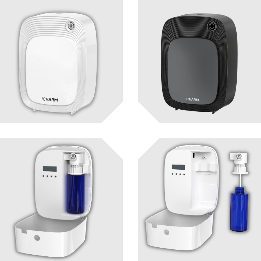 Máy khuếch tán tinh dầu không dùng nước i118 - Tạo mùi thơm, khử mùi hôi trong phòng, spa, cửa hàng chính hãng iCHARM