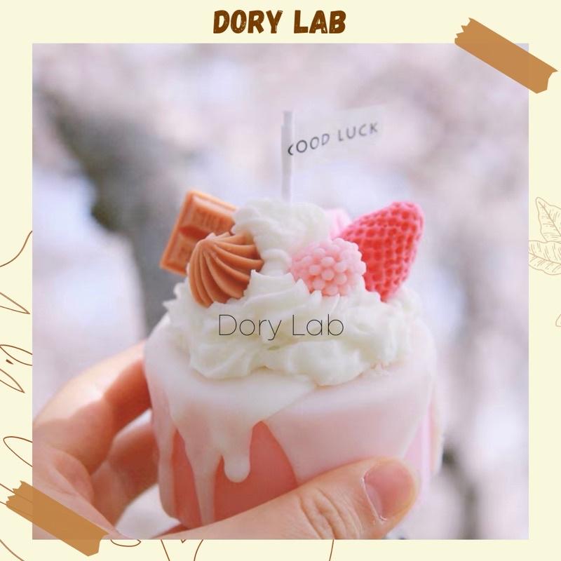 Nến Thơm Tạo Hình Bánh Kem Trái Cây Nhiều Mẫu Làm Theo Yêu Cầu - Dory Lab