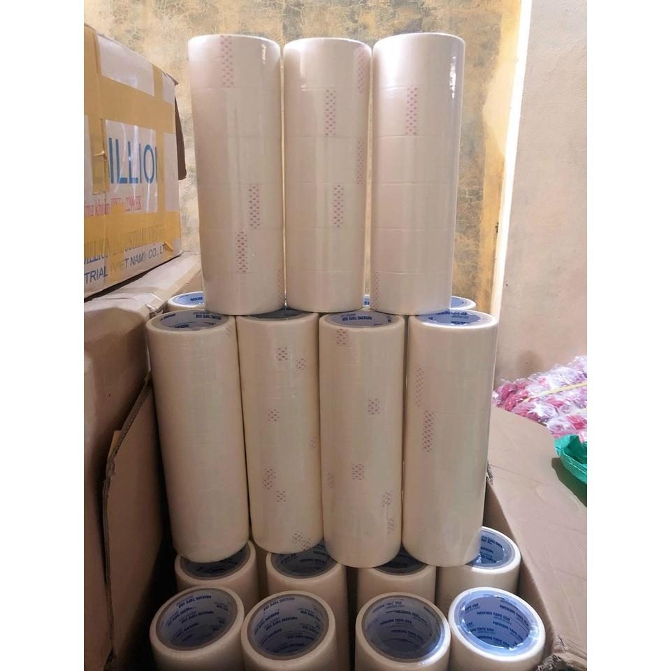 Cây băng dính 2 mặt khổ nhỏ khổ to loại dầy