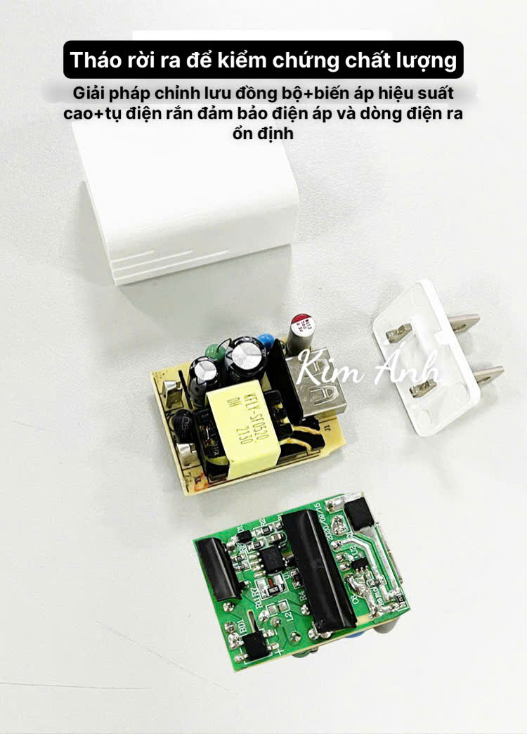 Củ sạc 2A xuất Nhật KFLY (JHX-AC2012), chứng nhận PSE tiêu chuẩn Nhật Bản, dùng thử 30 ngày, bảo hành hàng chính hãng 12 tháng