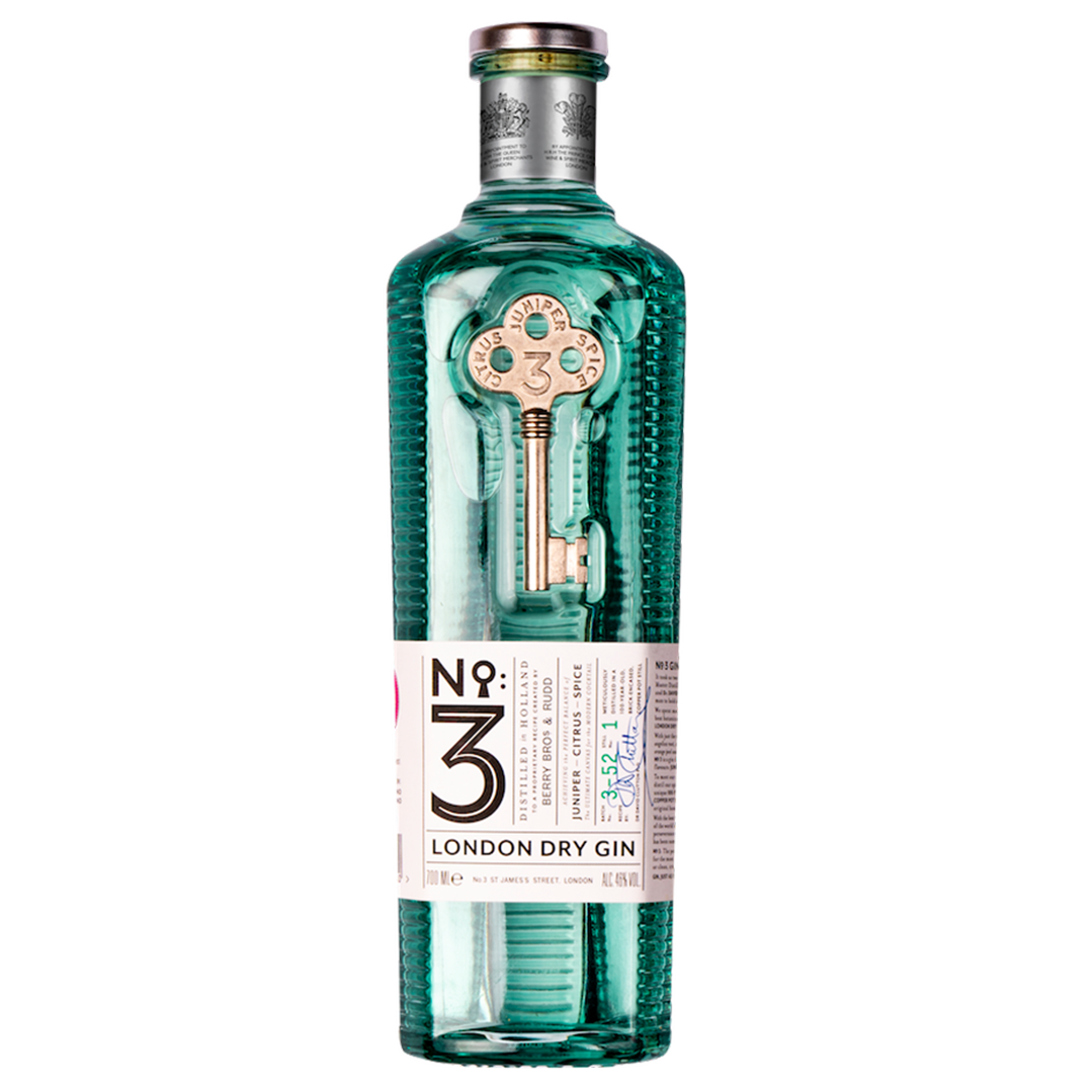 Rượu No.3 London Dry Gin 46% 1x0.7L