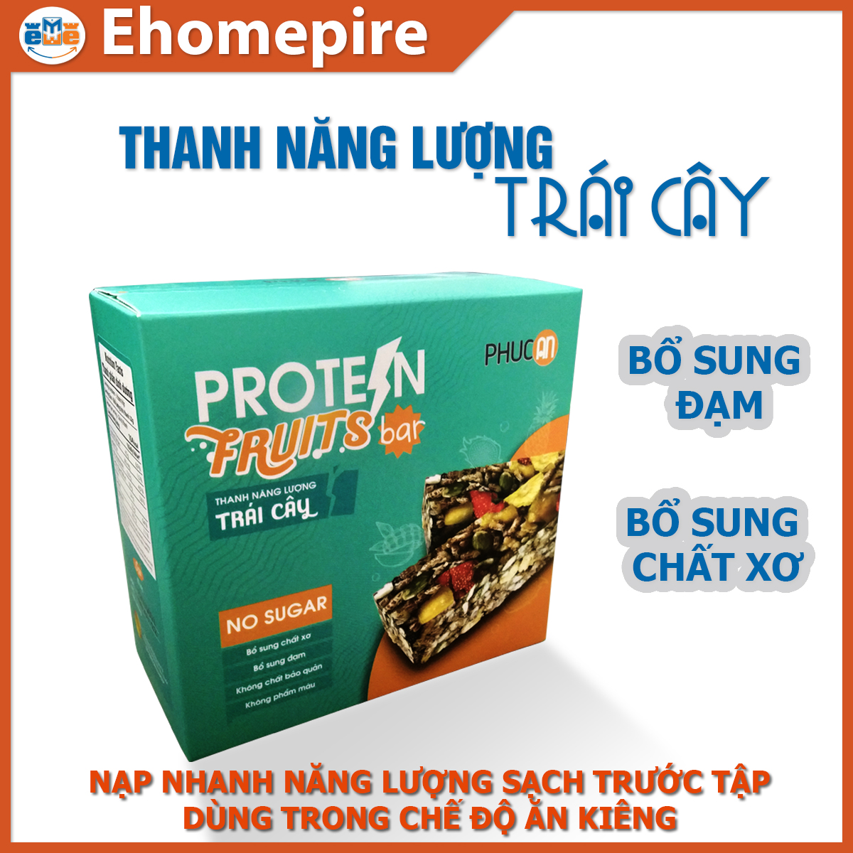 Thanh Ngũ Cốc Trái Cây Không Đường