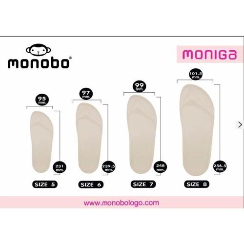 Dép nhựa quai ngang Thái Lan Siêu Nhẹ, êm Monobo - Moniga 4.3